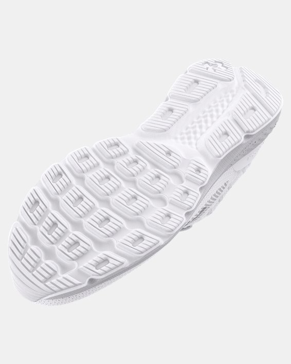 Men's UA Charged Escape 4 Knit Running Shoes in White image number 4